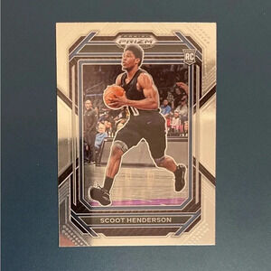 Scoot Henderson RC 2023 Panini Prizm Draft Picks #24 Portland Trail Blazers​